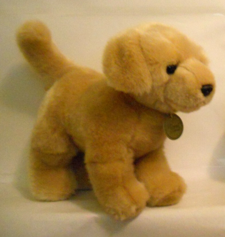 Miyoni Dog Lab Pup Tan 9" Long Stuffed Toy 2021 By AURORA (No Hang Tags)