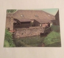 POSTCARD THE OLD WOOLEN MILL AT KILMAHOG