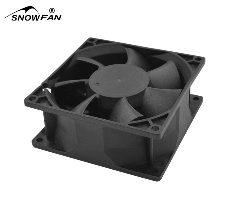 SNOWFAN 9CM 9238 YY9238M12B 12V 0.45A Double Ball Industrial Server Cooling Fan - Image 2 of 4