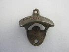 Starr X Brown MFG. Co. OPEN BOTTLE HERE Wall Mount Bottle Opener Vintage