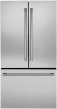 Monogram ZWE23NSTSS 36 Inch French Door Smart Refrigerator, stainless steel