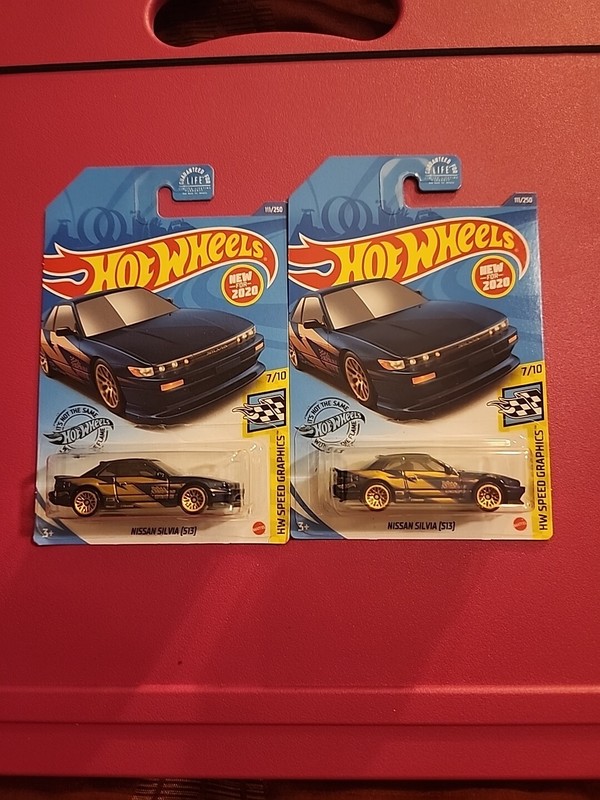 Hot Wheels Nissan Silvia [S13] HW Speed Graphics 2020 Brand New Sealed Lot Of 2