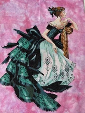 completed finished cross stitch MD147 13''x 18''Unframed New