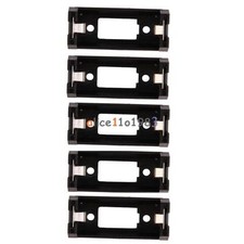 5PCS Battery Holder Case Box Clip For CR123 CR123A Li-ion Battery