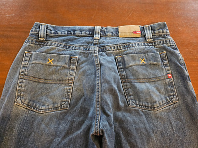 Tony Hawk Jeans Mens 36 x 34 Skateboard Straight Leg Med Wash Denim