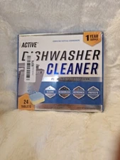 Dishwasher Cleaner And Deodorizer Tablets 24 Pack Deep Cleaning Descaler Pods