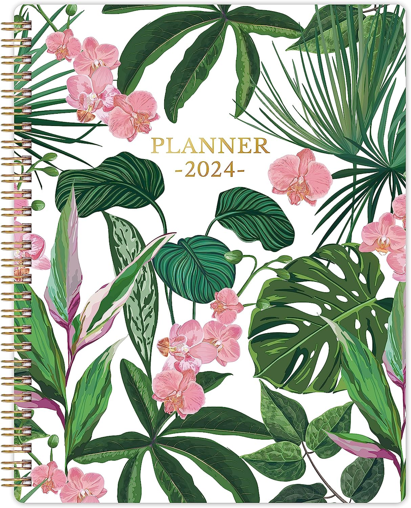2024 Planner - Planner 2024, Jan. 2024 - Dec. 2024, 8" X 10", 2024 Planner Week