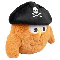 Duvo+ Hundespielzeug Eule Pirat PlüSch Braun 24X17Cm Mit Quietscher FüR Hunde