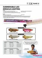 AQUAZONIC ST RED AROWANA SUBMERSIBLE MIRACLE LIGHT 86 CM 22.5 W