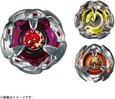 ハンドメイドSET販売　19800円 TAKARA TOMY Beyblade X BX-21 Hell's Chain Deck Set NEW from Japan