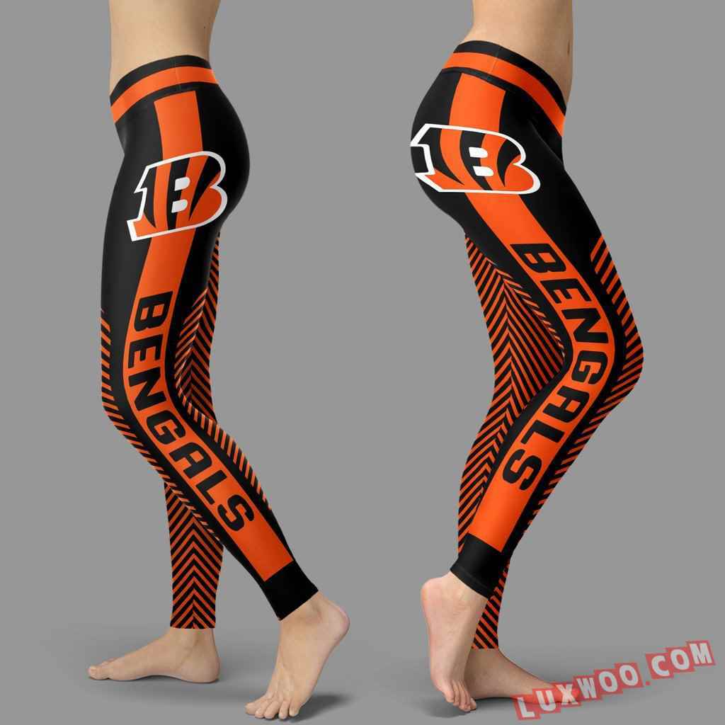 Cincinnati Bengals Lady Leggings High Waist Push Up Yoga Pants Fitness  Trousers | eBay