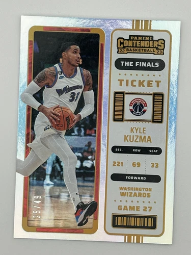 2022-23 Panini Contenders - Kyle Kuzma #68 The Finals /49