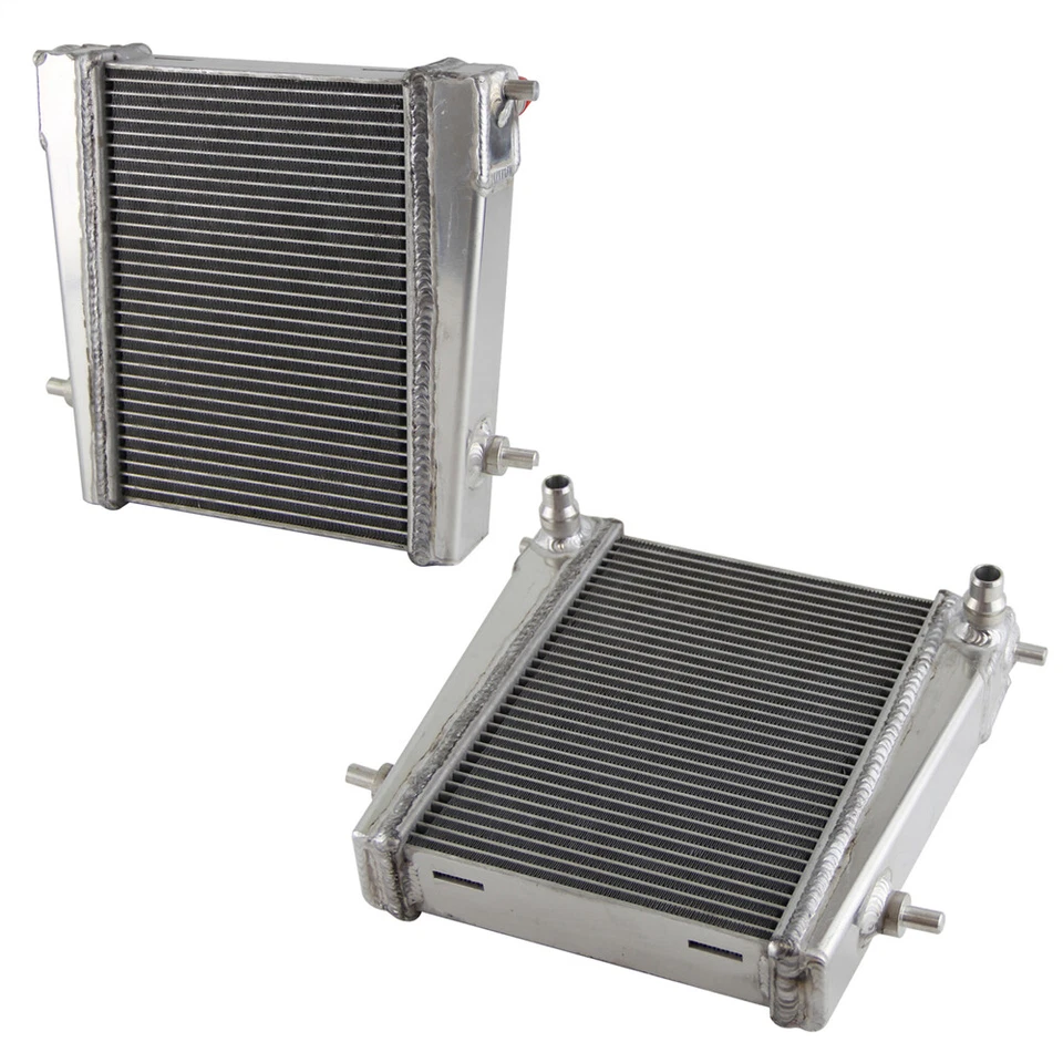 Aluminum Auxiliary Radiators for Toyota Supra GR BMW M340i B58 3.0L Turbo 19-22 - image 3 of 4