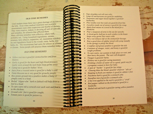 RECIPES, REMEDIES & RUMORS Vol 1 Cades Cove Preservation Assn Cookbook Tennessee - Picture 10 of 24