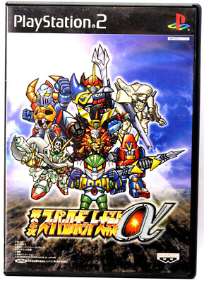 Dai-2-Ji SUPER ROBOT TAISEN ALPHA BANPRESTO SLPS-25228 PS2 SONY JAPAN 81659