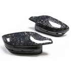 Real Forged Carbon Fiber For BMW G20 G28 G22 G30 G11 G32 Side Mirror Cover Cap