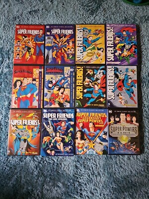 Superfriends Complete Series Collection 12 Vol., 21 Discs, Series 1 - 9