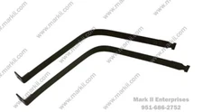 1964-69 Lincoln Fuel Gas Tank Mounting Straps Pair NEW