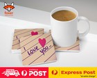 COASTER COFFEE DRINKING MAT|SWEET I LOVE YOU ON NOTEPAD