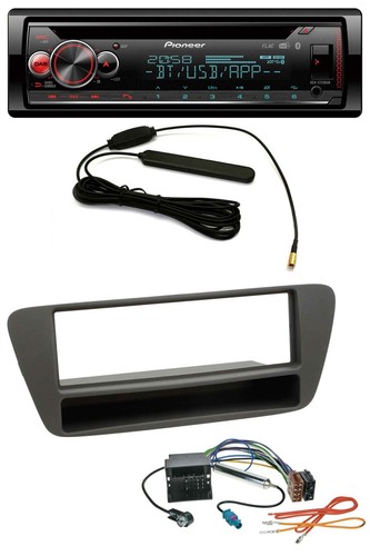 Pioneer USB DAB MP3 Bluetooth CD Autoradio für Audi Q3 (8U, 2011-2018)