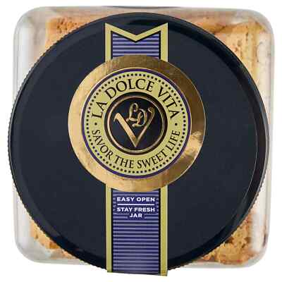 La Dolce Vita Classic Almond Biscotti – 34 Oz Pack, 4-Box Bundle, Kosher & Fresh