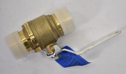 Nibco Ball Valve Full Port Press Ends Lead Free Copper Alloy 250 PSI 1-1/4"