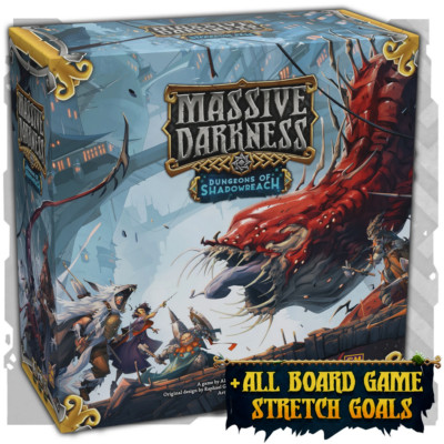 CMON Massive Darkness: Dungeons of Shadowreach - Starting Gear - Neu - Presale