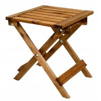 Gartentisch Holz Terrassentisch Balkontisch Esstisch GartenmöBel Tisch 38X38Cm