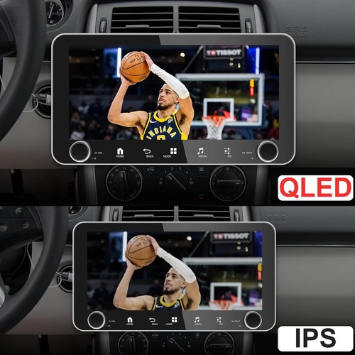 Single Din Car Stereo Wireless Apple Carplay Android Auto, 10.33 Inch Detachable - Picture 6 of 14