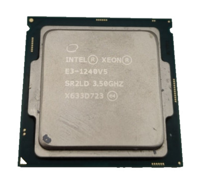 Intel Xeon Processor E3-1240 V5 4-Core 3.50GHz 8MB SmartCache LGA1151/2011 SR2LD