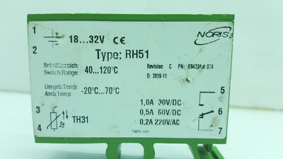 NORIS RH51  LIMIT  VALUE SWITCH