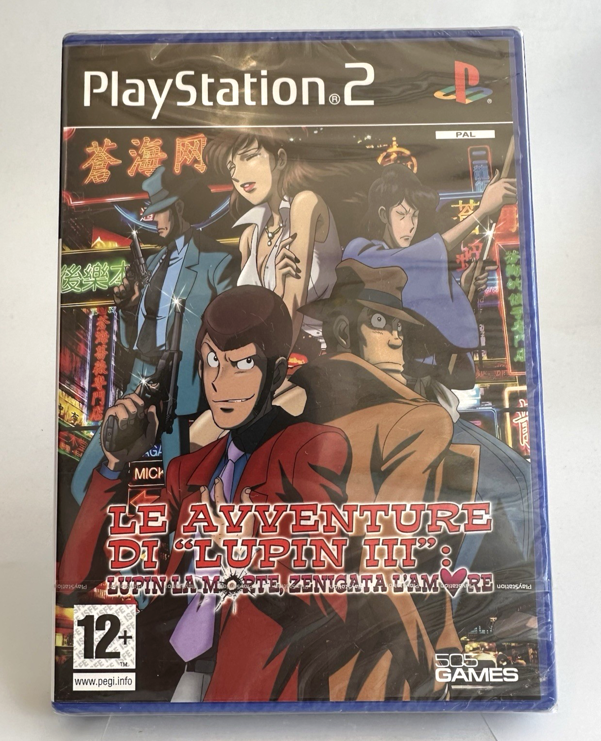 PS2 Lupin III: Lupin La Morte, Zenigata l’Amore, New And Factory Sealed