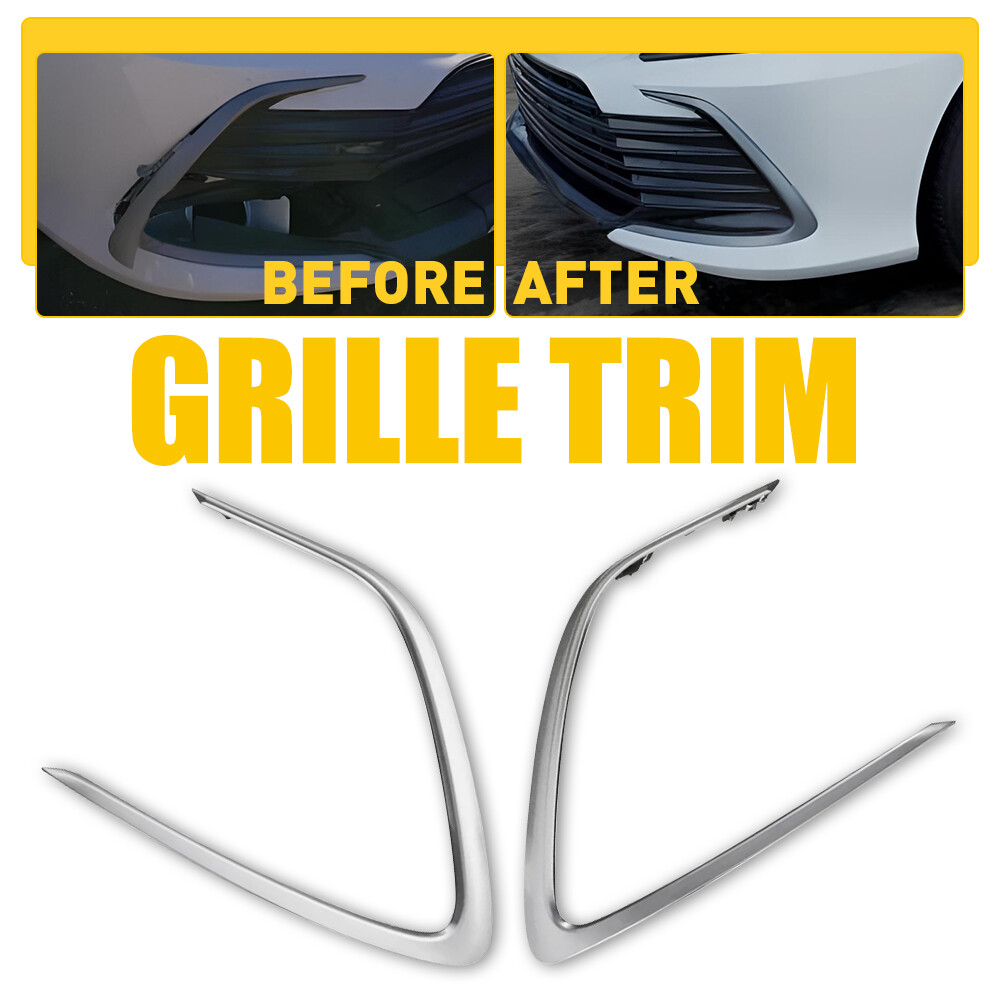 5271306120 Fit 21-23 Toyota Camry LE XLE Front Bumper Grille Grill Strip Trim