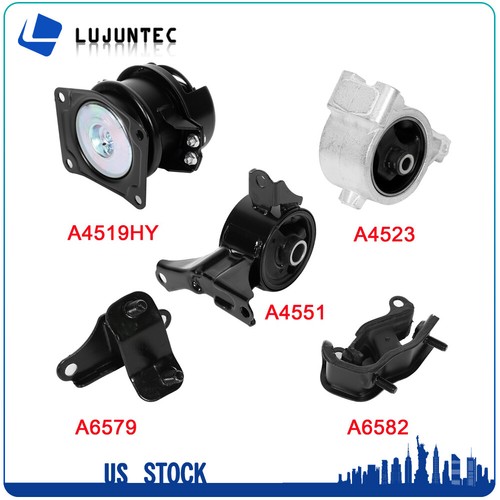 Engine Mount Set 5PC A4523 Fits 2002 Acura MDX Touring Sport Utility 4-Door 3.5L - Picture 6 of 12