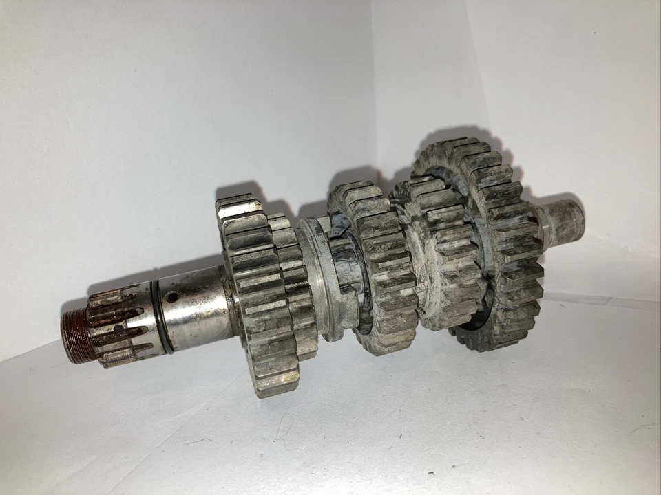 Yamaha TT500 TT 500 1977 eje principal OEM piezas de transmisión usadas genuinas Foto 3 de 4