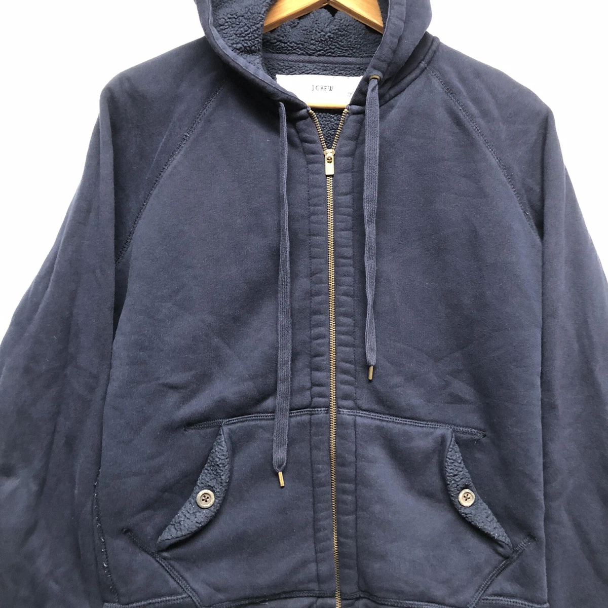 J crew hotsell sherpa hoodie
