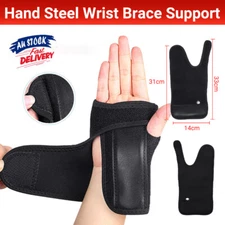 Wrist Support Hand Brace Band Carpal Gloves Tunnel Splint Arthritis Sprains Pain