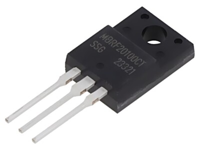 2X MBRF20100CT Diode: Gleichrichterdiode Schottky SMC DIODE SOLUTIONS