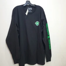 Pelagic Gear Fishing Apparel Shirt Men's Long Sleeve Shamrock Shooout 20 Logo