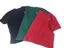 Apple Employee Shirt Bundle of 3 Mens XL Logo tshirts Red Green Blue #1625