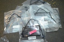 CAT 5E 1' 3' Black Colored S P Booted 350 Mhz Ethernet RJ45 Cable Lot of 9 New
