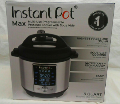 New Technology Original Instant Pot Pressure Cooker 6-Quart 