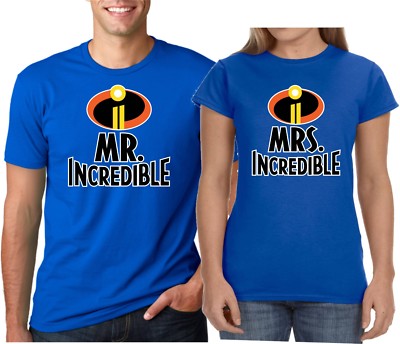 Incredibles Custom Mr Mrs. Incredibles 