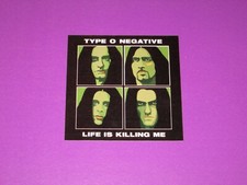 Type O Negative - Life Is Killing Me Promotional Sticker