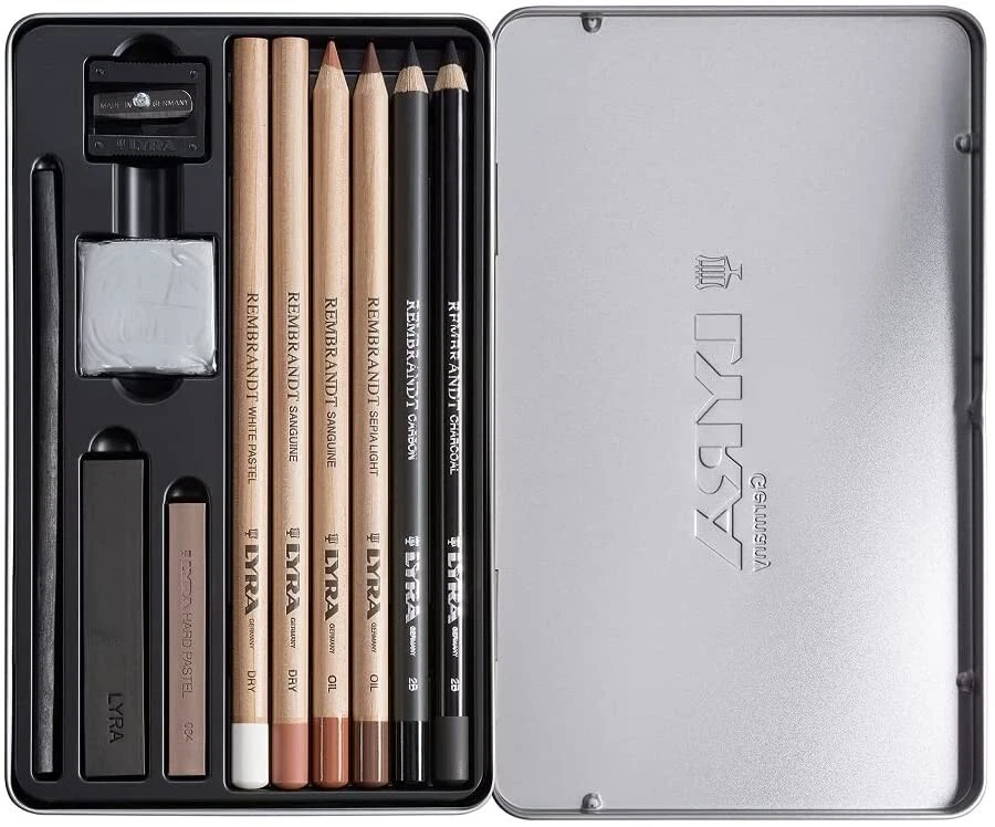 Lyra Rembrandt Sketching Set - 11 Piece Set - 2051110 - Image 2 of 3