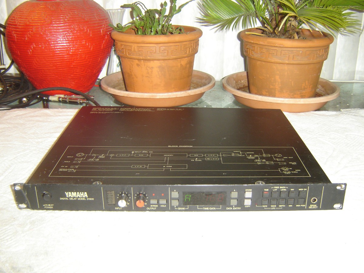 YAMAHA D1500 ラックデジタルディレイ