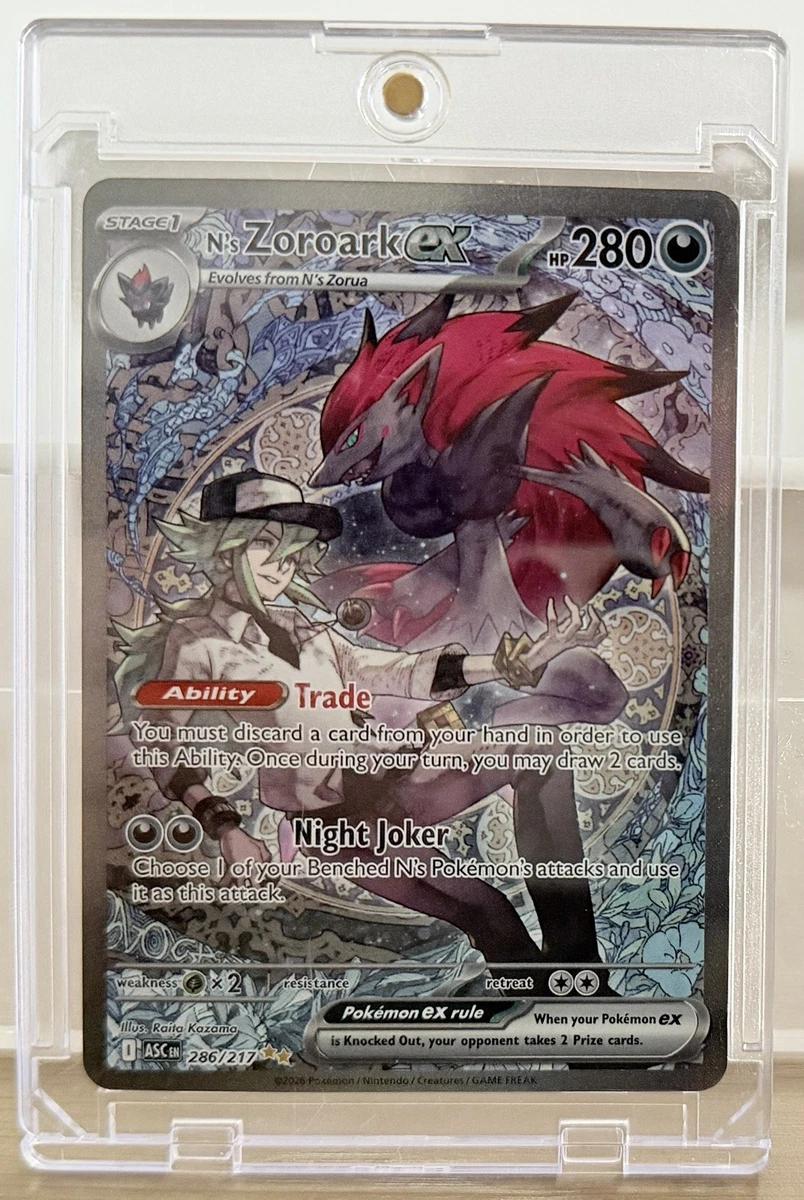N's Zoroark Ex Pokémon TCG Cards for sale | eBay