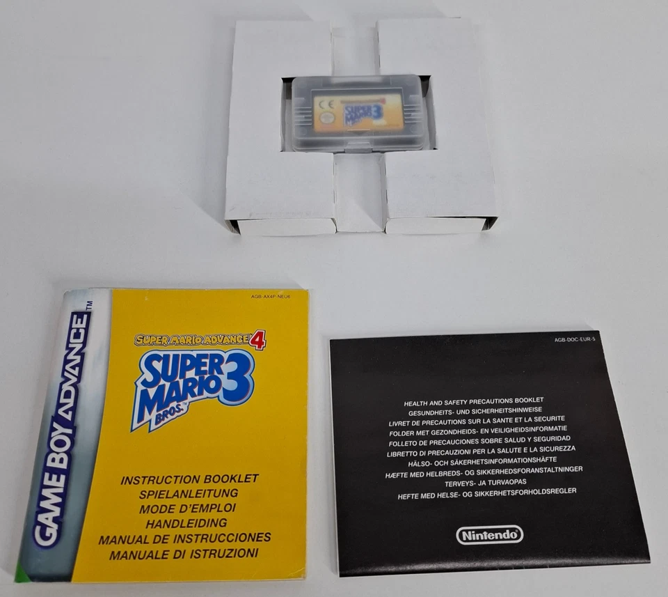 Super Mario Advance 4 Super Mario Bros. 3 Nintendo Gameboy Advance Gioco OVP GBA - Immagine 2 di 4