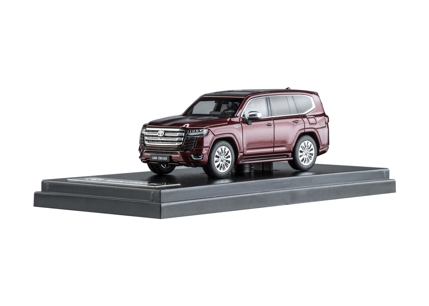 LCD Models 1:64 TOYOTA LAND CRUISER LC300-ZX RED Diecast