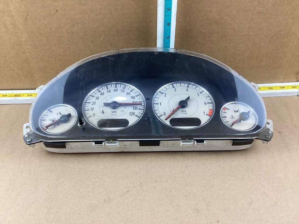 Chrysler Town & Country 2003 velocímetro grupo 257-04201 fabricante de equipos originales Foto 2 de 4